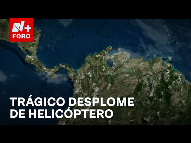 ⁣Helicóptero militar se estrella en Vichada, Colombia; mueren ocho tripulantes - Las Noticias