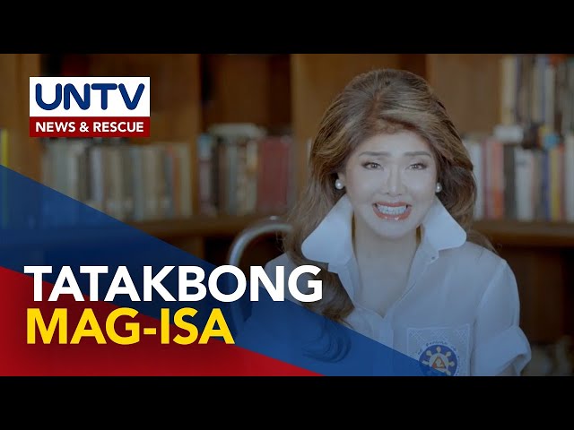 ⁣Sen. Imee Marcos, tatakbong independent sa 2025 Midterm Polls kahit nasa senatorial slate ni PBBM