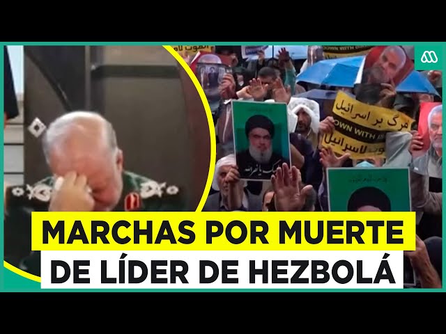 ⁣Autoridades del Líbano lloran por líder de Hezbolá abatido: Hay marchas en todo el país