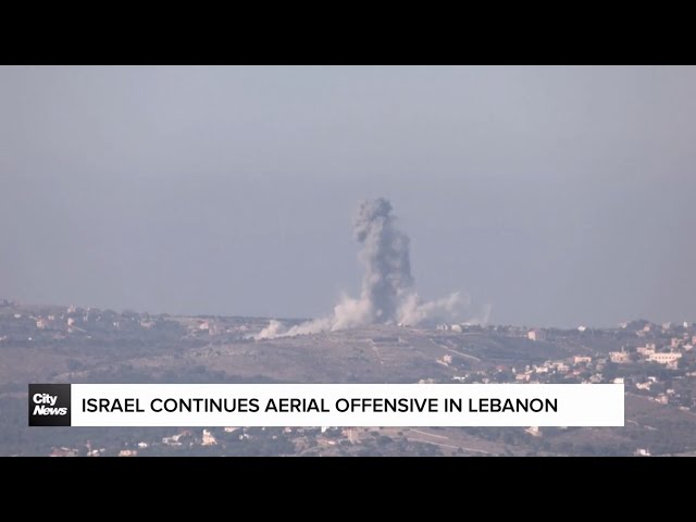 ⁣Israel continues airstrikes over southern Lebanon