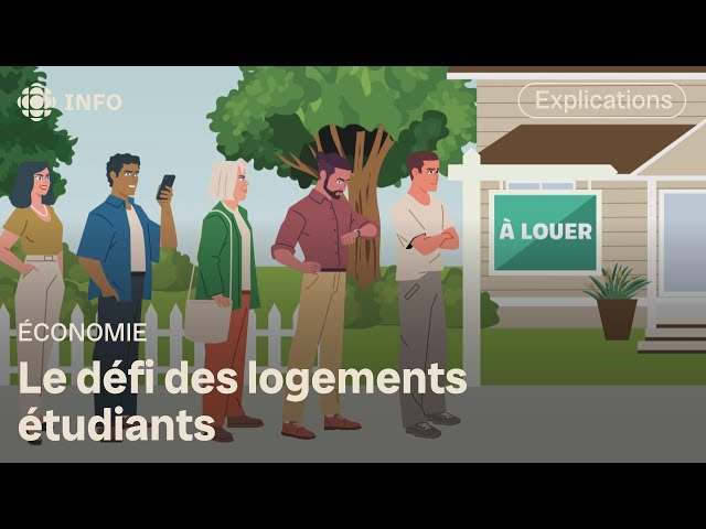 ⁣Pénurie de logements étudiants au Canada