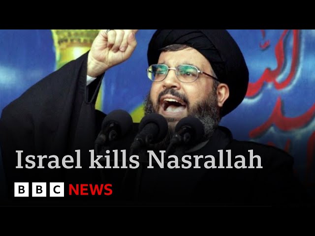 ⁣Nasrallah Assassination: How Israel tracked down and killed Hezbollah leader | BBC News