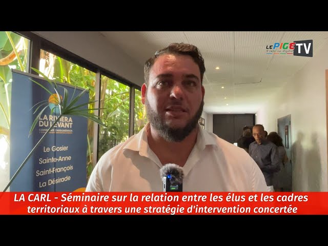 ⁣La CARL : Séminaire sur la relation entre les élus et les cadres territoriaux