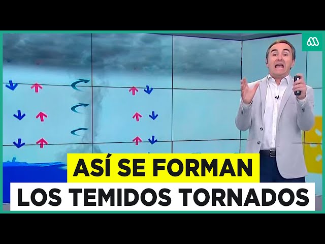 ⁣Tornados en Chile: ¿Cómo se forma este temido fenómeno natural?