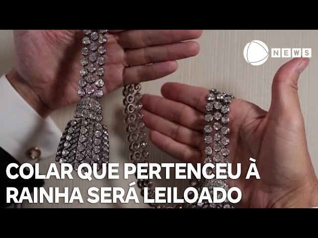 ⁣Colar de diamante que pertenceu à Maria Antonieta será leiloado