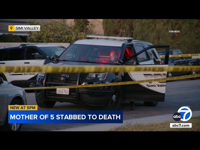 ⁣Simi Valley mother stabbed to death by her boyfriend, authorities say