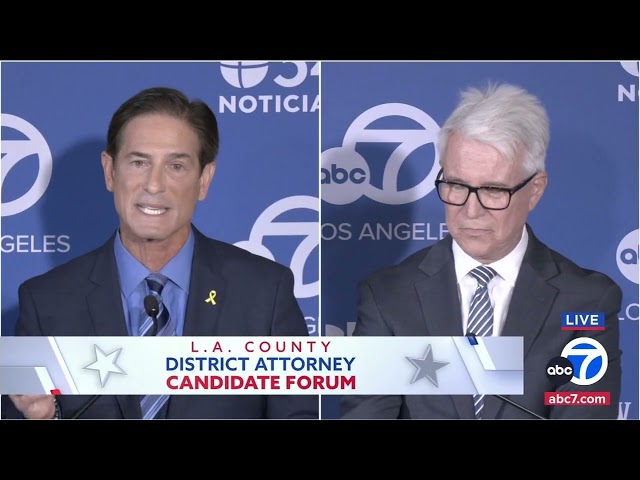 ⁣Forum for LA County District Attorney candidates touches on long term impact of zero-bail policy