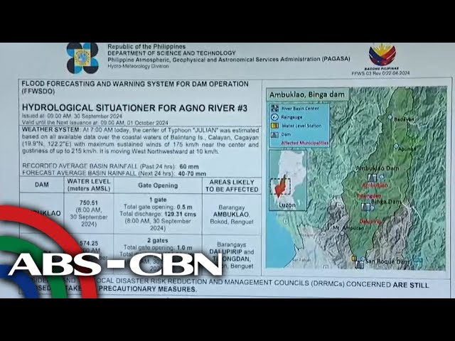 ⁣PAGASA holds press briefing on Typhoon #JulianPH | ABS-CBN News