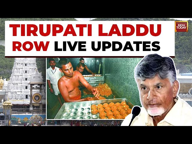 ⁣Tirupati Laddu Row LIVE | Probe Into Beef, Pork Fat In Prasadam | SC To Hear ‘Prasadam’ Plea Today