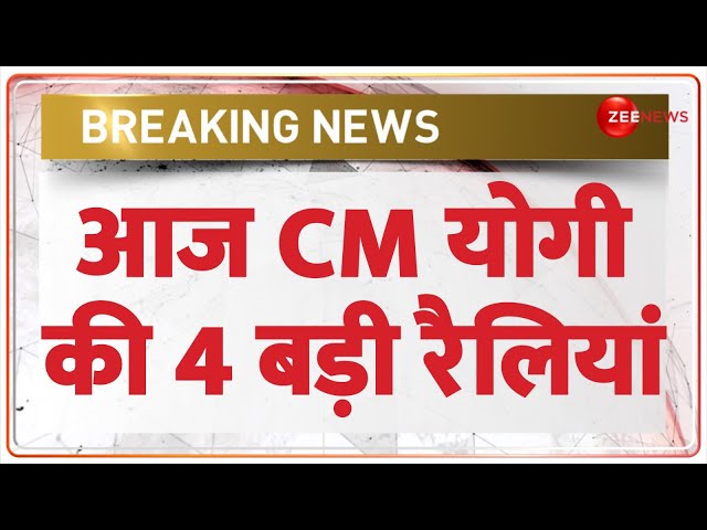 ⁣Breaking News: हरियाणा में CM योगी की 4 बड़ी रैलियां | Haryana Rally | CM Yogi | Election 2024