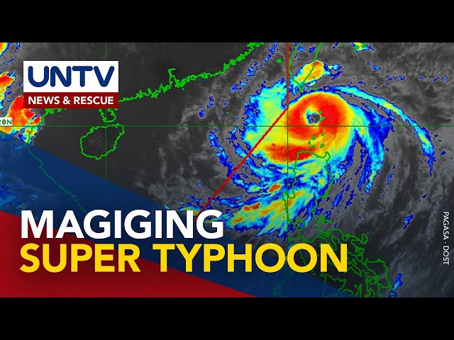 ⁣Bagyong Julian, magiging Super Typhoon ngayong Lunes ng hapon, Sept. 30