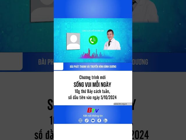 ⁣ Chương trình mới SỐNG VUI MỖI NGÀY