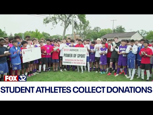 ⁣Local student-athletes support Self Care Awareness Month with hygiene drive and fundraiser