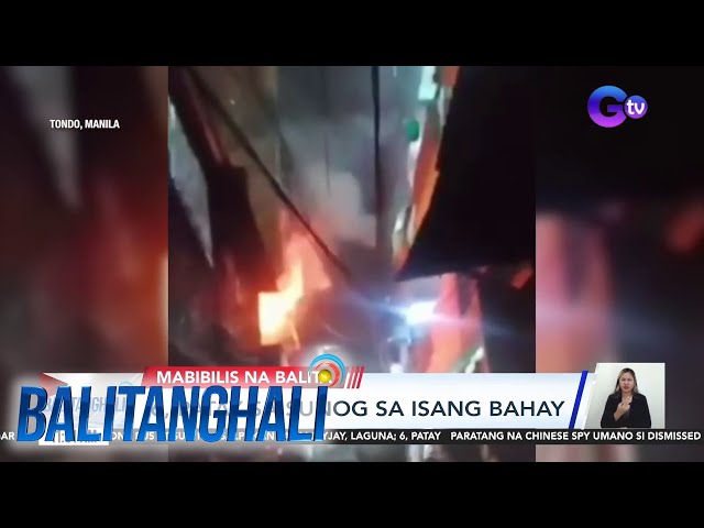 ⁣6, patay sa sunog sa isang bahay sa Tondo, Manila | Balitanghali