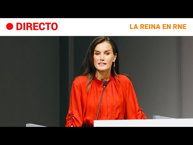 ⁣REINA LETIZIA  EN DIRECTO: Presenta "RADIO NACIONAL PARA TODOS" ACCESIBLE para PERSONAS SO