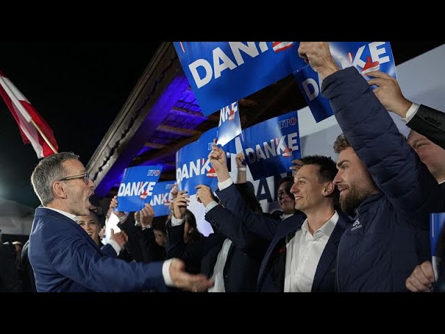 ⁣Victoire historique de l'extrême droite en Autriche, une première depuis l'après- guerre