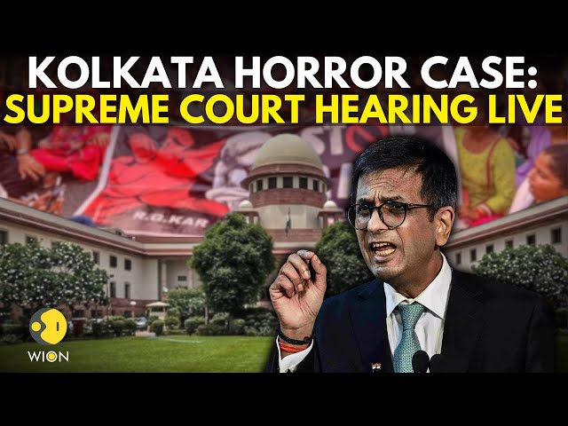 ⁣Kolkata Doctor Case LIVE: Supreme Court Hearing On Kolkata Hospital Horror Case | RG Medical | WION