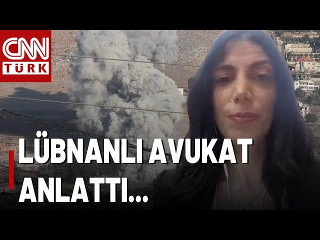 ⁣Lübnanlı Avukat CNN Türk'e Konuştu! "Çok Büyük Bir Korku Büyük Bir Şok..."