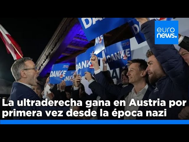 ⁣La ultraderecha gana en Austria por primera vez desde la II Guerra Mundial