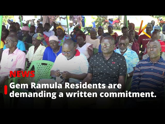 ⁣Gem Ramula Residents Demand Written Commitment from Local Gold Mining Company.