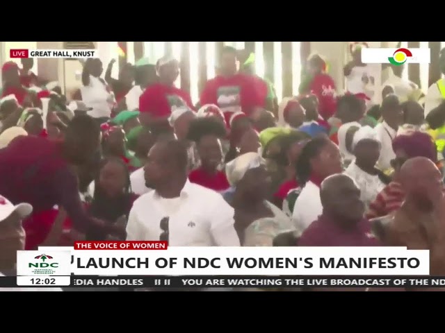 ⁣NDC women manifesto launch