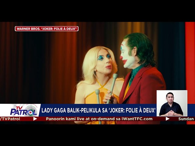 ⁣Lady Gaga balik-pelikula sa 'Joker: Folie A Deux'