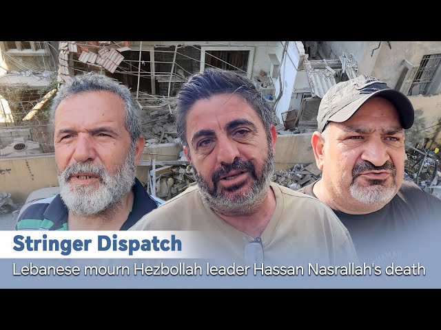 ⁣Stringer Dispatch: Lebanese mourn Hezbollah leader Hassan Nasrallah's death