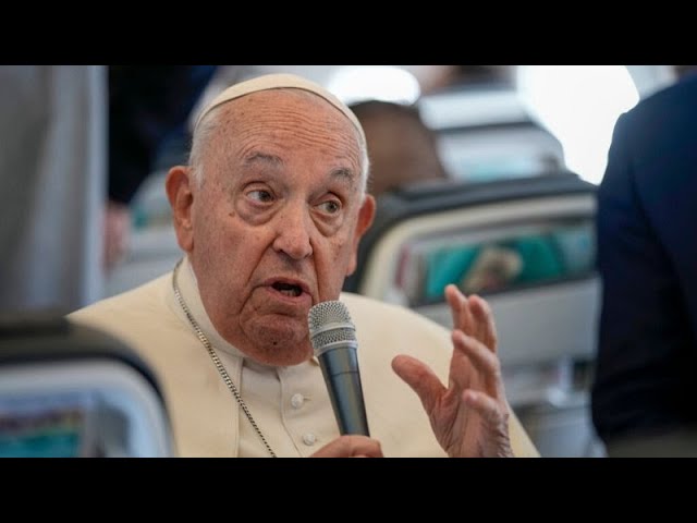 ⁣Pope's calls doctors who perform abortions 'hitmen,' sparking online furore