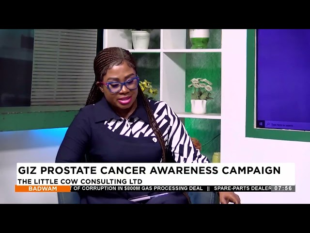 ⁣GIZ prostate cancer awareness campaign - Badwam Afisem on Adom TV (30-09-24)