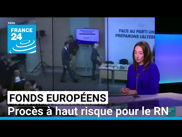 ⁣Soupçons de détournement de fonds européens : procès à haut risque pour le RN • FRANCE 24