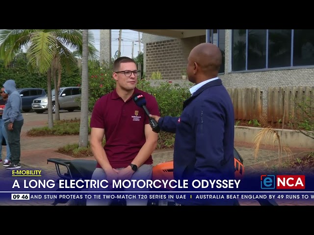 ⁣e-Mobility | A long electric motorcycle odyssey