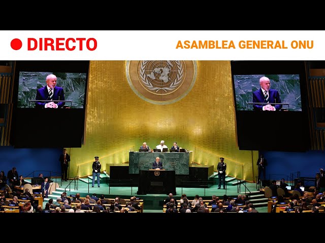 ⁣ONU  EN DIRECTO: ÚLTIMA SESIÓN de la SEMANA de ALTO NIVEL de la ASAMBLEA GENERAL | RTVE Noticias