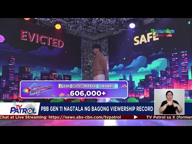 ⁣'PBB Gen 11' nagtala ng bagong viewership record