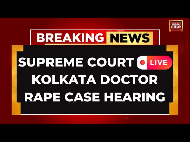 ⁣Supreme Court Live Kolkata Doctor Rape Case Hearing | CJI Chandrachud Bench | India Today Live