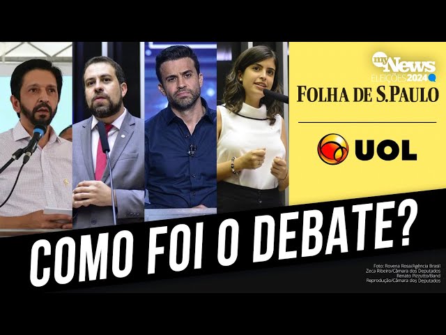 ⁣VEJA COMO FOI O DESEMPENHO DE NUNES, BOULOS, MARÇAL E TÁBATA NO DEBATE FOLHA/UOL