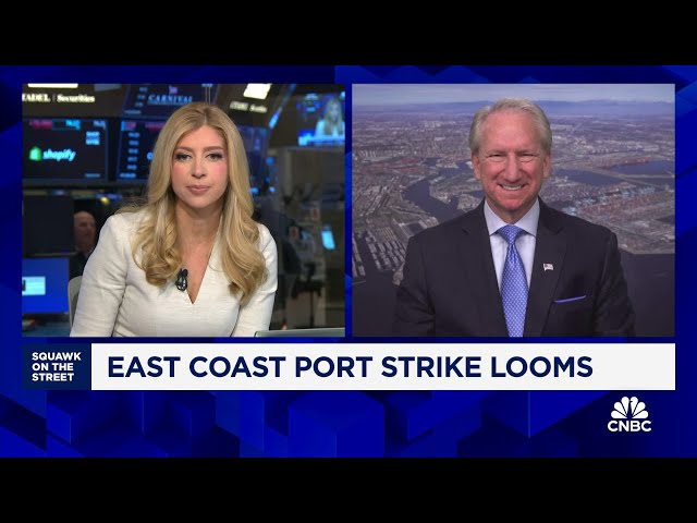 ⁣East Coast port strike: Port of LA executive director breaks down potential impacts