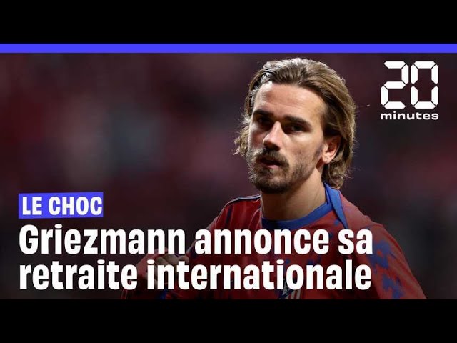 ⁣Antoine Griezmann annonce son départ de l'équipe de France #shorts