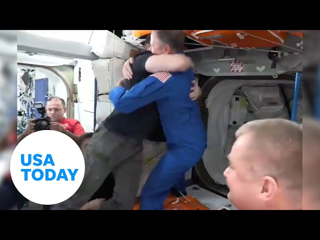 ⁣SpaceX crew arrive to bring stuck Starliner astronauts back to Earth | USA TODAY