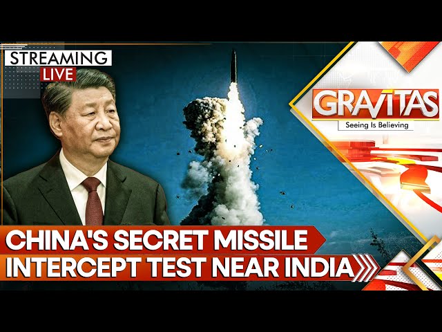 China's Secret Missile Intercept Test Near India Border | GRAVITAS LIVE  | WION LIVE