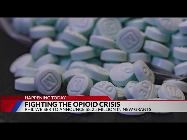 ⁣Colorado attorney general to announce millions in grants to fight opioid crisis