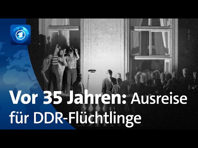 ⁣35 Jahre Botschaftsflüchtlinge der DDR in Prag