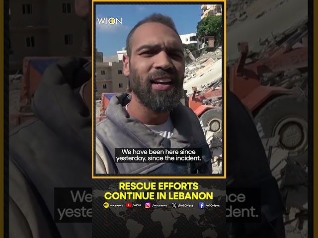 ⁣Israel Vs Hezbollah: Rescue efforts underway after Israeli strike on Southern Lebanon’s Ain Ed Delb