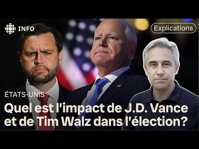 ⁣La bataille de J.D. Vance et de Tim Walz pour le Midwest