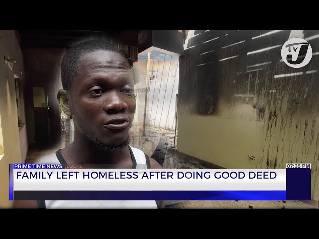 ⁣Family Left Homeless After Doing Good Deed | TVJ News