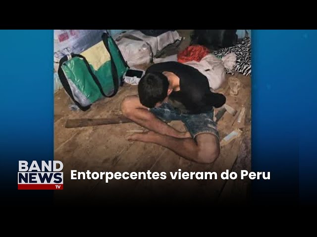 ⁣Quatro pessoas são presas com 101 quilos de drogas | BandNews TV