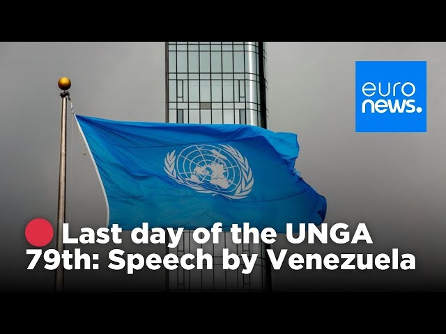 ⁣ LIVE - Last day of the 79th UN General Assembly: speech by Venezuela | euronews 