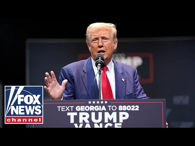 ⁣LIVE: Trump speaks at a campaign rally in Valdosta, Georgia