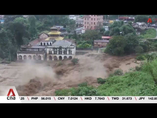 ⁣Nepal assesses damage as 200 killed in floods, landslides triggered by heavy rainfall