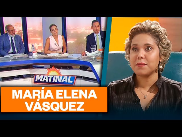 ⁣María Elena Vásquez, Presidenta procompetencia | Matinal