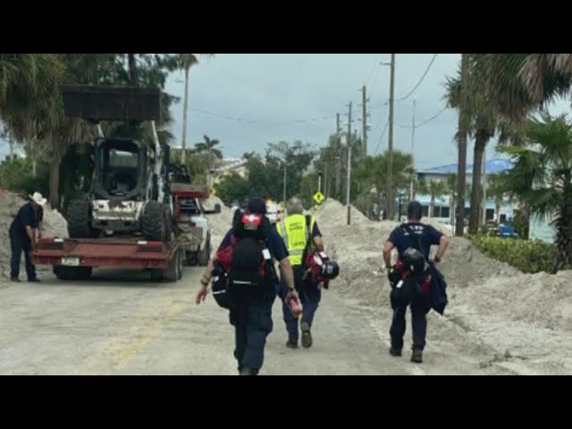 ⁣Colorado search and rescue task force travels from Florida to North Carolina